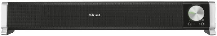 Акустическая система Trust Asto Саундбар, USB/AUX, Черный