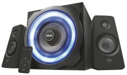 Акустична система Trust GXT 629 Tytan 2.1, 60Вт, AUX, RGB, чорний