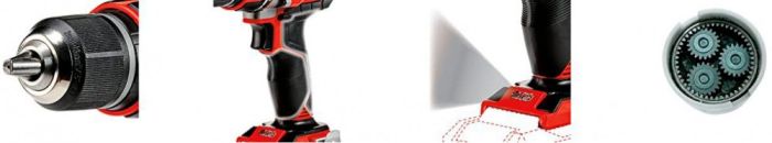 Шурупокрут-дриль акумуляторний Einhell Professional TP-CD 18/50 Li BL Solo 18В 50Нм 0-500·0-1800об/хв 2-13мм 1.1кг без АКБ та ЗП