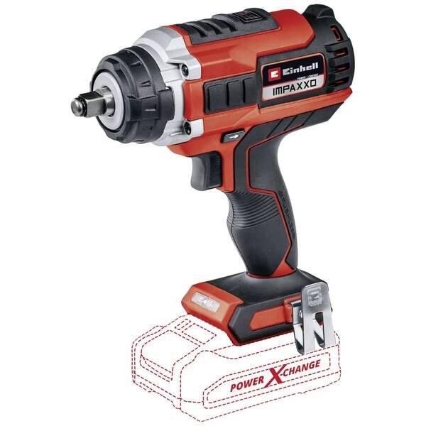 Гайковерт ударний Einhell Professional IMPAXXO 18/400 - Solo PXC 18В 2100-3300об/хв 400Нм 2кг без АКБ та ЗП