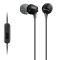 Навушники In-ear Sony MDR-EX15AP 3.5 mini-jack, Mic, Чорний