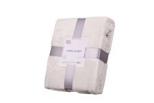 Плед Ardesto Flannel, 160х200см, 100% полиэстер, айвори