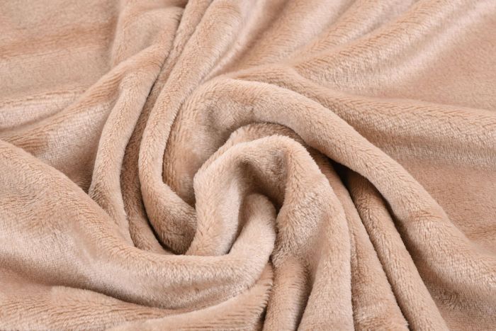 Плед Ardesto Flannel, 200х220см, 100% полиэстер, бежевый