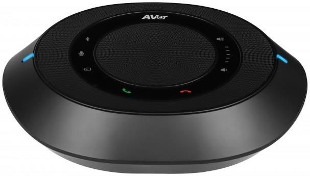 Спікерфон настільний/стельовий Aver FONE540 BT, 2 х Omni-mic, радіус дії 3 м, Bluetooth 5.0, USB, 3.5 mini jack, RJ45, чорний