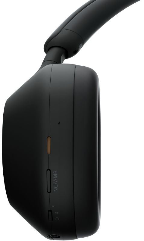 Наушники Over-ear Sony WH-1000XM5 BT 5.2, ANC, Hi-Res, AAC, LDAC, Wireless, Mic, Черный