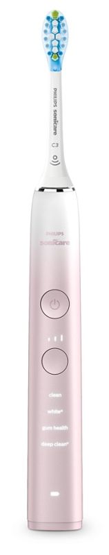 Щітка зубна електр. Philips, Sonicare DiamondClean Prestige 9900, 62т. колив/хв, насадок-1, SenseIQ, зарядний чохол, рожевий
