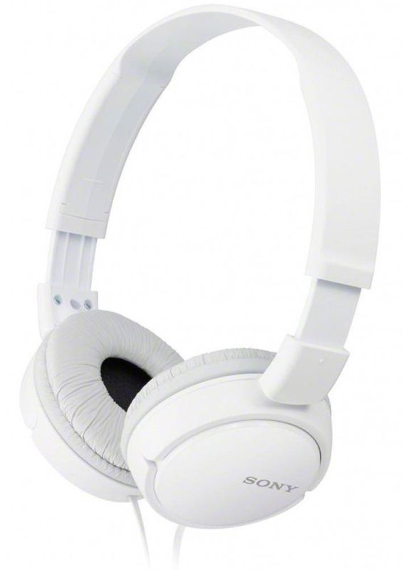 Наушники On-ear Sony MDR-ZX110AP 3.5 mini-jack, Mic, Белый
