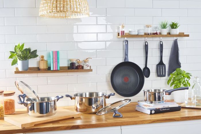 Набір посуду Tefal Daily Cook, 11предметів, нержавіюча сталь, бакеліт, скло