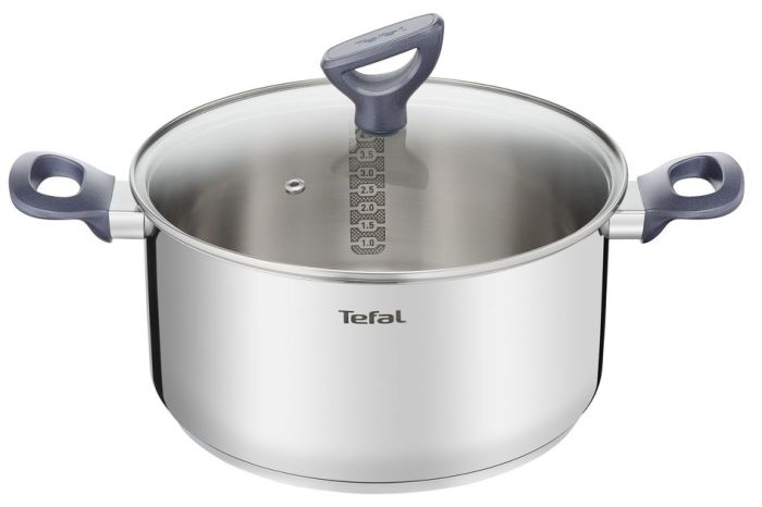 Набір посуду Tefal Daily Cook, 11предметів, нержавіюча сталь, бакеліт, скло