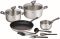Набір посуду Tefal Daily Cook, 11предметів, нержавіюча сталь, бакеліт, скло