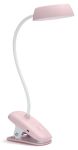 Лампа настольная с аккумулятором Philips Donutclip 3Вт 4000K 1200мАч USB-A розовый