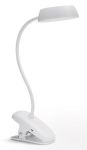 Лампа настольная с аккумулятором Philips Donutclip 3Вт 4000K 1200мАг USB-A белый