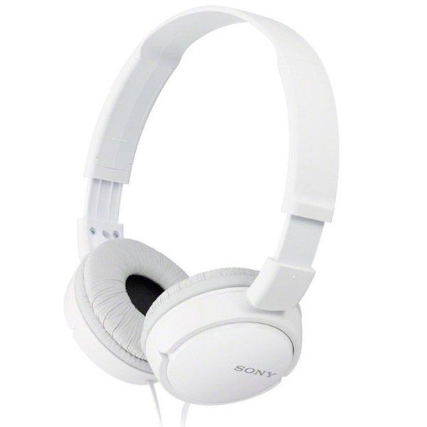 Наушники On-ear Sony MDR-ZX110 3.5 mini-jack Белый