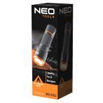 Ліхтар ручний на батарейках Neo Tools, AAх3, 200лм, 3Вт, алюмінієвий, IP20