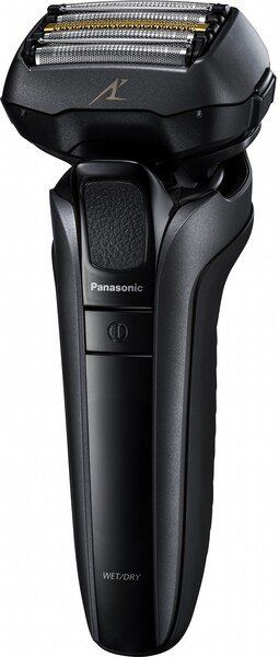 Бритва електр. Panasonic сіткова, 14000 об/хв,  бритв.головок-5, Li-Ion, сух.+волог., тример, чорний