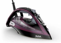Праска Tefal Ultimate Pure, 3000Вт, 350мл, паровий удар -240гр, постійна пара - 55гр, керам. підошва, чорно-фіолетовий