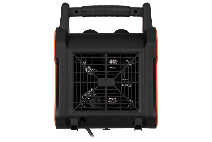 Теплова гармата електрична 2E Portable Ceramic, 2кВт, 20м2, 139м3/год, керамічний нагрів. елемент (PTC), чорний, 1.46кг