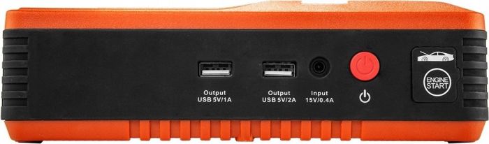 Пусковое устройство портативное аккумуляторное Neo Tools Jumpstarter, 12В, Power Bank 14000мА•ч, 400А, 2хUSB 5В, компрессор 3.5бар, фонарик LED, для автомобилей