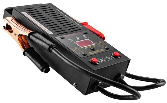 Тестер аккумулятора Neo Tools, 12В 125А, LCD дисплей