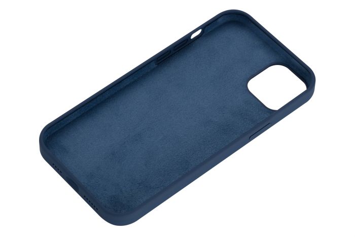 Чохол 2Е Basic для iPhone 14 Max, Liquid Silicone, синій світлий