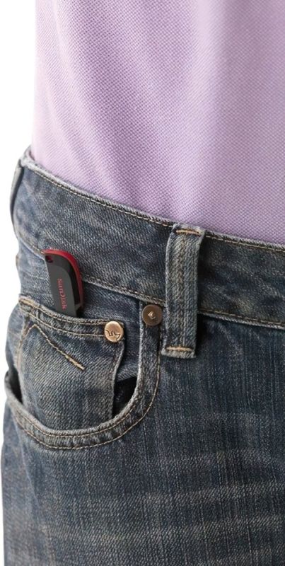 Накопичувач SanDisk   32GB USB 2.0 Type-A Cruzer Blade Чорний