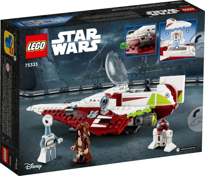 Конструктор LEGO Star Wars™ Джедайский истребитель Оби-Вана Кеноби