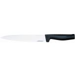 Кухонний ніж для м'яса Fiskars Hard Edge, 21.6см, нержавіюча сталь, пластик, чорний