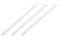 Пластикові пружини 2E для біндерів, 19мм, білі, 100шт