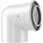 Отвод коаксиальный Bosch FC-CE60-87 на 87° для конденсационных котлов, диаметр 60/100 мм
