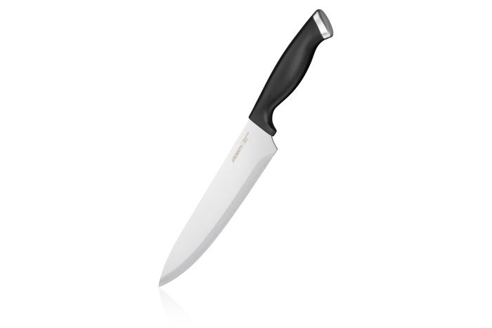 Набор ножей Ardesto Gemini Gourmet, 3 предмета, нержавеющая сталь, пластик, черный