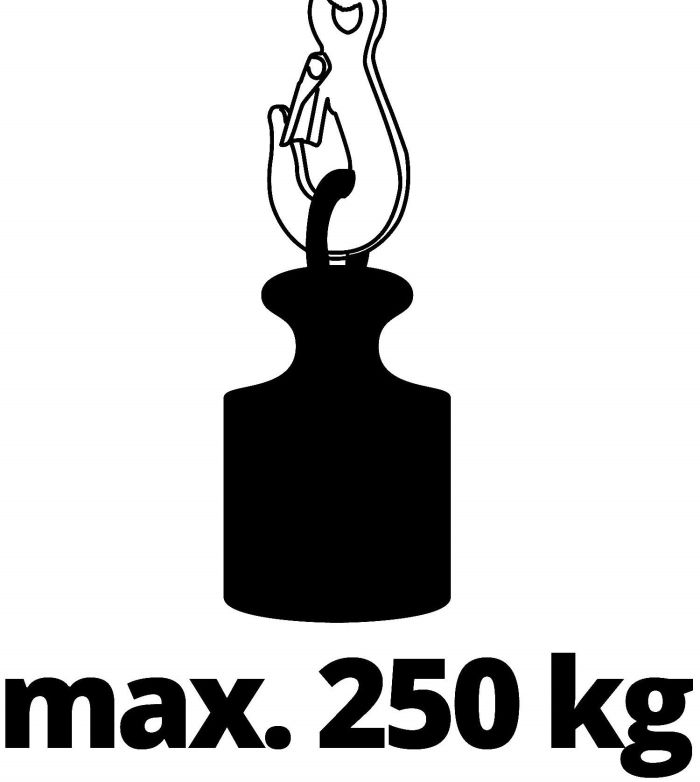 Тельфер електричний Einhell TC-EH 500 1000Вт до 500кг трос 12м 15.15кг