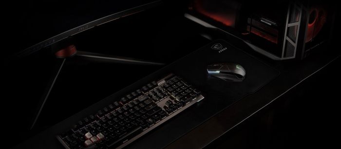 Ігрова поверхня MSI Agility GD70, XL (900x400x3мм), чорний