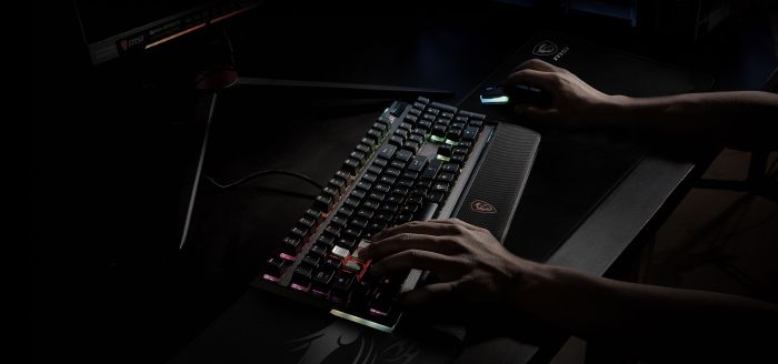 Ігрова поверхня MSI Agility GD70, XL (900x400x3мм), чорний