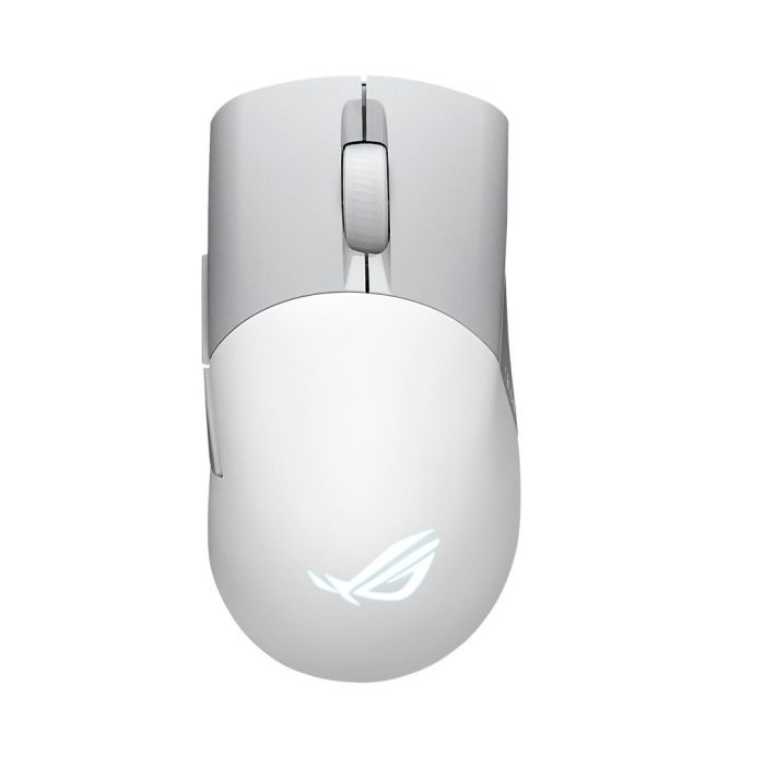 Миша ASUS ROG Keris AimPoint, RGB, USB-A/WL/BT, білий