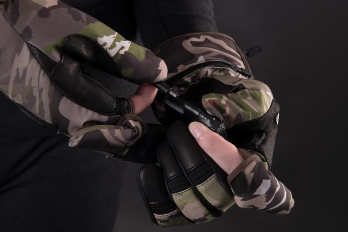 Рукавички з підігрівом 2E Hunter Camo, розмір XXL
