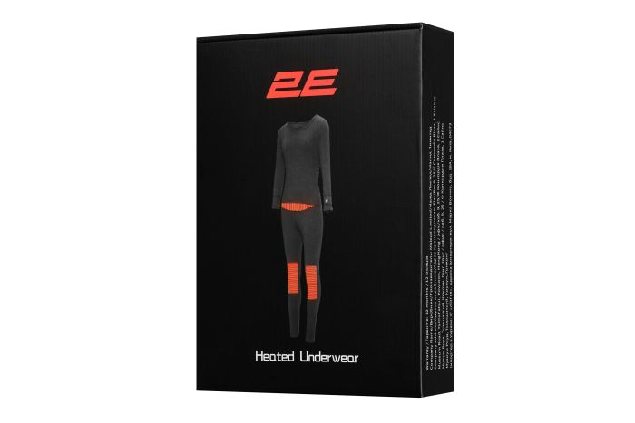 Женское термобелье с подогревом 2E eFiber for Women Black, размер XL
