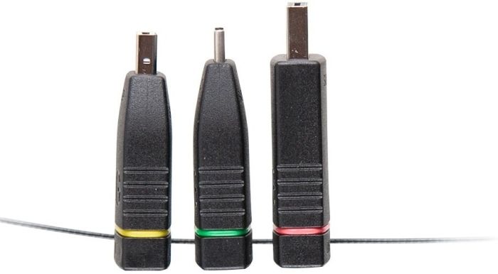 Комплект переходников retractable C2G Adapter Ring HDMI > mini Display Port, Display Port, USB-C