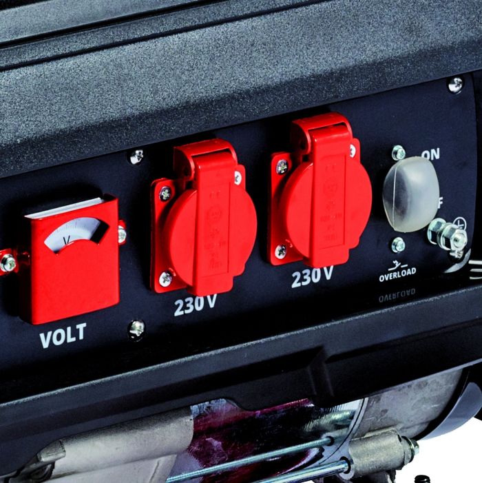 Бензиновый генератор Einhell TC-PG 35/E5, 230В (1 фаза), 2.6/3.1кВт, ручной старт, AVR, 41.2кг