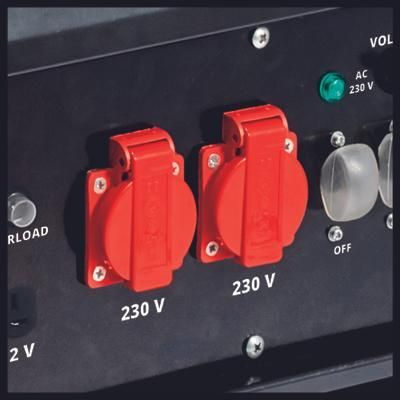 Генератор бензиновый Einhell TC-PG 65/E5, 230В/380В, 3.6кВт (макс. 6.51кВт), электростарт, 25л, 83кг