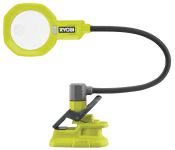 Фонарь инспекционный аккумуляторный Ryobi ONE+ RML18-0, 18В, 500лм, 2 функции освещения, гибкий, зажим без АКБ и ЗУ