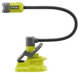 Фонарь инспекционный аккумуляторный Ryobi ONE+ RLCF18-0, 18В, 400лм, 2 функции освещения, гибкий, зажим без АКБ и ЗУ