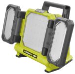 Прожектор аккумуляторный панельный Ryobi ONE+ RLP18-0 18В 3 LED панели 3000лм  3 режима яркости без АКБ и ЗУ