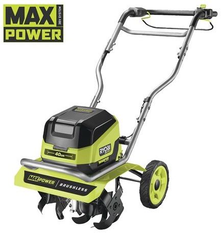 Культиватор акумуляторний Ryobi Max Power RY36CVXA-0 безщітковий 36В шир. 40см глиб.20см 28кг без АКБ та ЗП