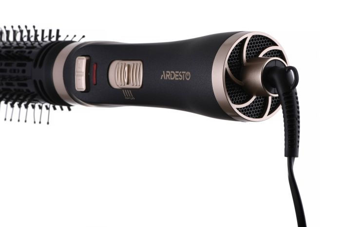 Фен-щетка Ardesto Gemini, 1000Вт, режимов-2, черный