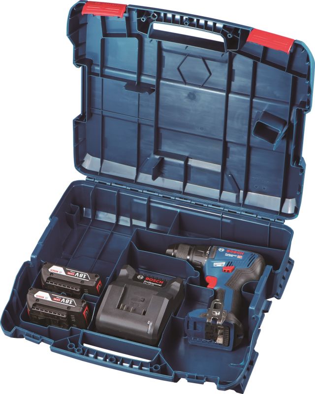 Шурупокрут-дриль акумуляторний Bosch Professional GSR 18 V-50 18В 2x2А·год 50Нм460·1800об/хв 1кг