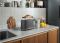 Тостер Electrolux 980Вт, метал, чорний