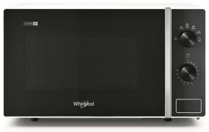 Мікрохвильова піч Whirlpool, 20л, мех. керув., 700Вт, білий