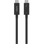 Кабель USB-C > USB-C зарядки/синхронизации Belkin 2м, 100Вт, Type-С, Thunderbolt, 40Гбс, черный