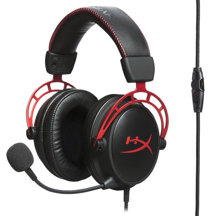 Гарнітура ігрова HyperX Cloud Alpha WL/USB-A, чорно-червоний