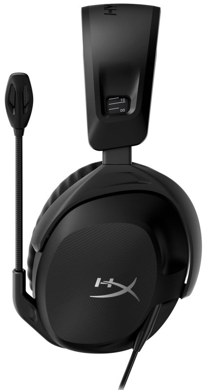 Гарнитура игровая HyperX Cloud Stinger 2, mini-jack/dual 3.5мм, 2м/0.15м, черный